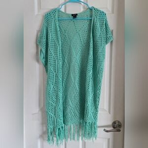 Rue21 Light Green Knit Cardigan